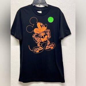 𝅺MICKEY Mouse Glow In The Dark T-Shirt Size S